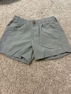 Properly Tied Kids' Elastic-Waist Shorts in Light Gray